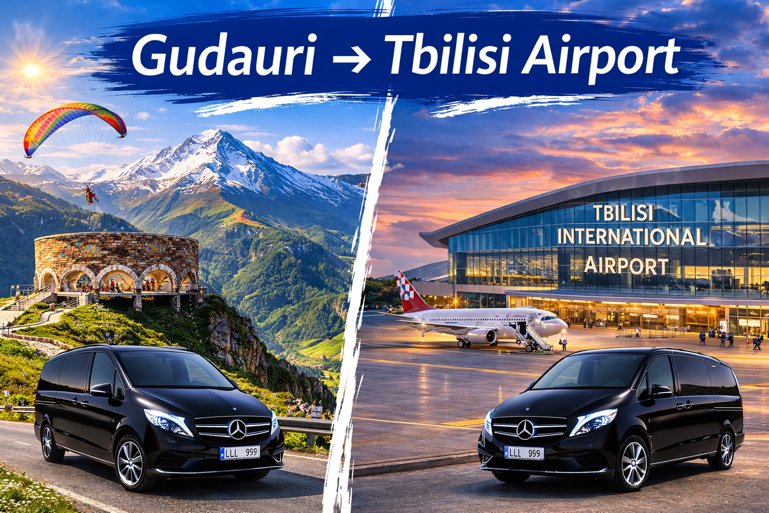 Gudauri to Tbilisi Airport Transfer
